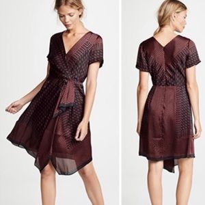 Club Monaco handkerchief hem dress
